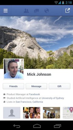 Facebook - Официальное приложение