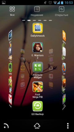 GO launcher EX (русский)