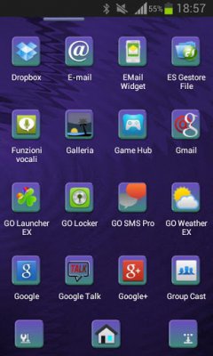 Next Launcher CENTRIC Theme