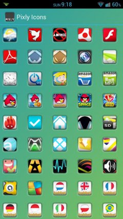 Pixly Apex Nova ADW Holo Theme