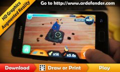 ARDefender - Игра на листе бумаги