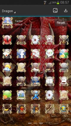 Next Launcher Dragon Theme - Драконы