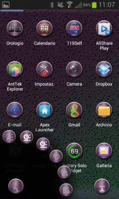 Next Launcher Bollicine Theme