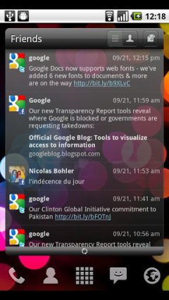 LauncherPro - Альтернативный домашний экран