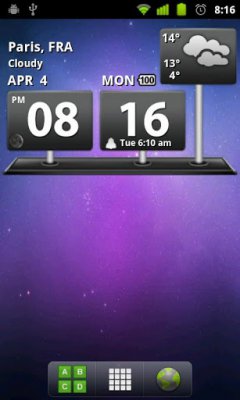 Billboard Digital Weather Widg - Погода, Батарея и Часы