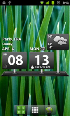 Billboard Digital Weather Widg - Погода, Батарея и Часы