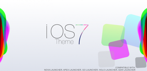 iOs 7 Theme HD Concept 8 in 1 - Тема в стиле iOs 7