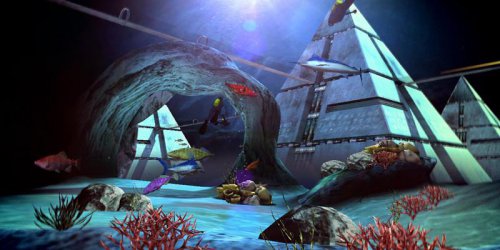 Atlantis 3D Pro Live Wallpaper - Морские обои с Атлантидой