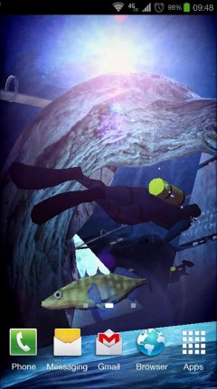 Atlantis 3D Pro Live Wallpaper - Морские обои с Атлантидой