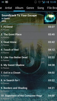 GoneMAD Music Player - Функциональный музыкальный плеер