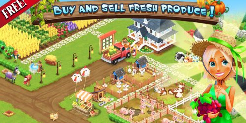 Happy Farm: Candy Day - Построй ферму своей мечты!
