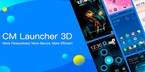 CM Launcher 3D 5.0 - Тема персонализация на Андроид