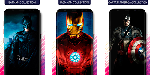 Superheroes Wallpapers на Андроид, обои с супергероями