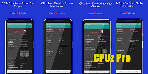 CPUz Pro v1.0 - Информация о телефоне