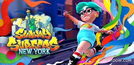 Subway Surfers New York 2021 Mod Apk 2.14.1  Subway surfers new york, Subway  surfers, Surfer