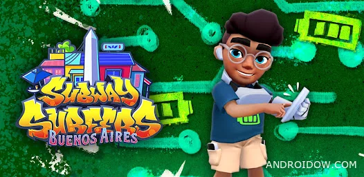 Download Subway Surfers Buenos Aires (MOD, Money) v3.16.1 APK for Android