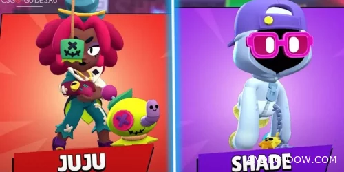 Brawl Stars с Джуджу и Шейд (Ангелы и Демоны)