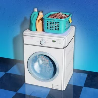 Laundry Store Simulator (Mod Money)
