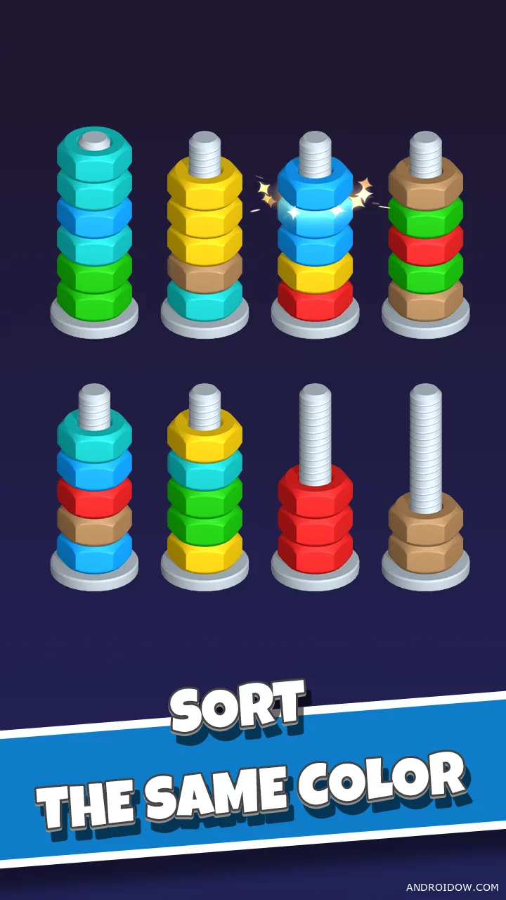 Nut Sort Мод (Без рекламы)