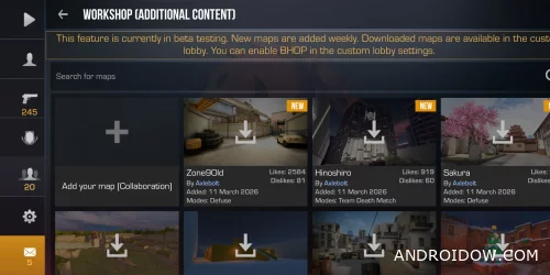 Мастерская и кастомный контент