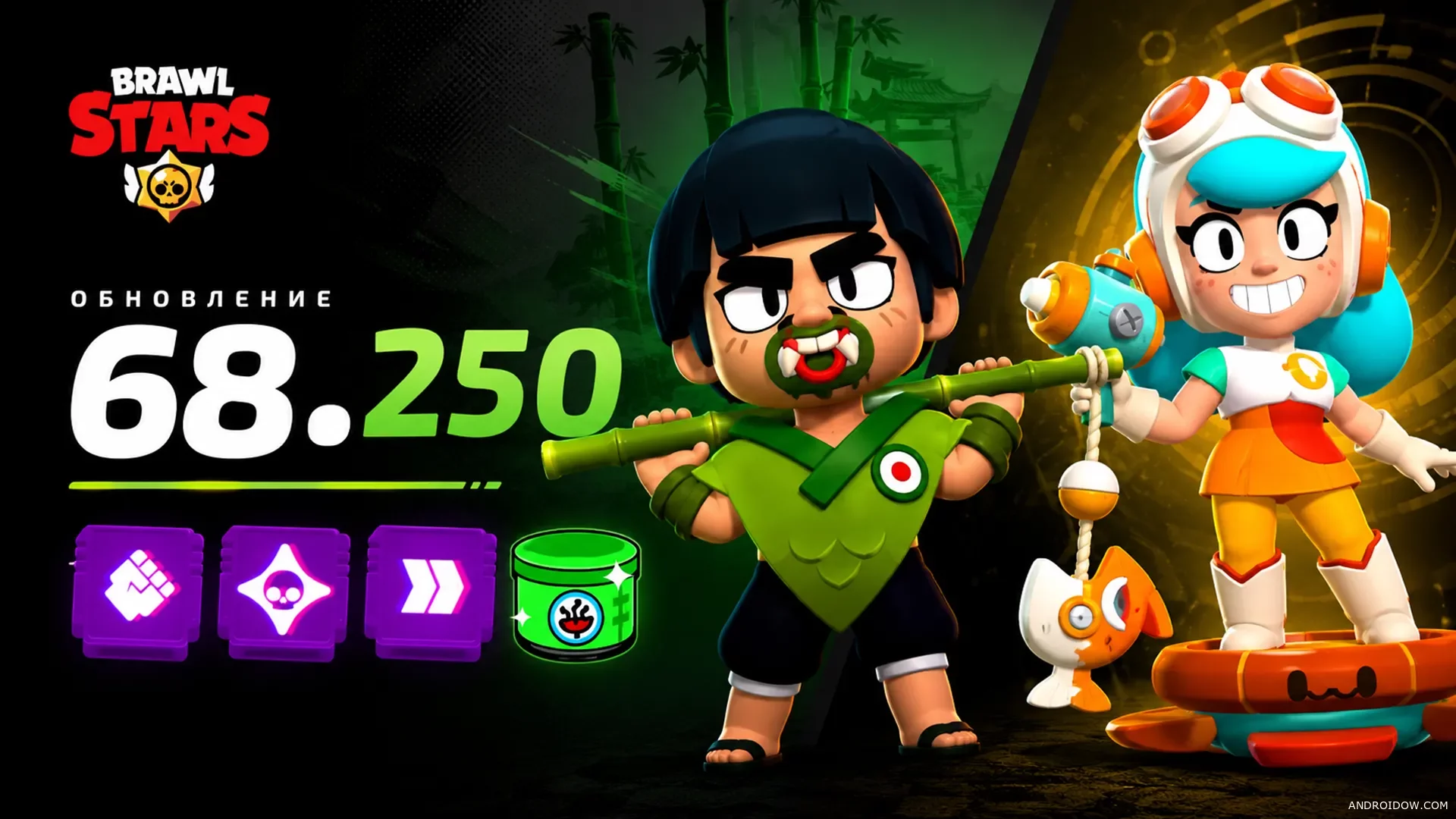 MOD Null’s Brawl v68.250 with Wendy and Nori (Season 68 - Rise of the Ramen)