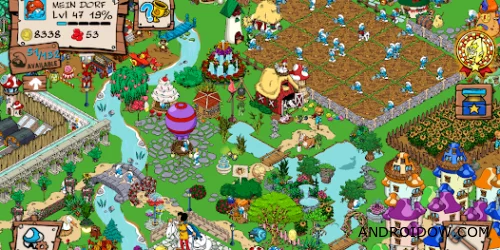 Скачать Smurfs' Village