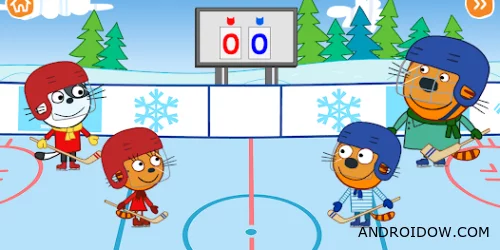 Three cats. Educational games