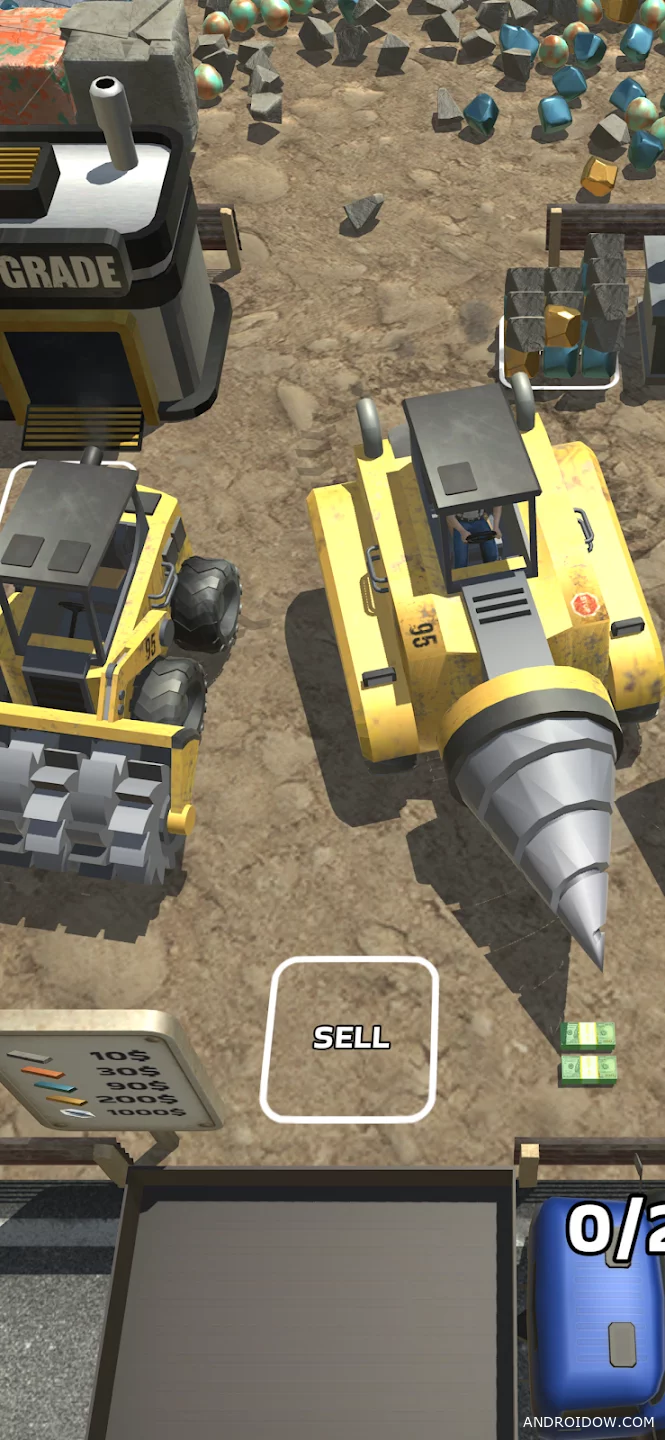 Bulldozer Master: Crush & Mine